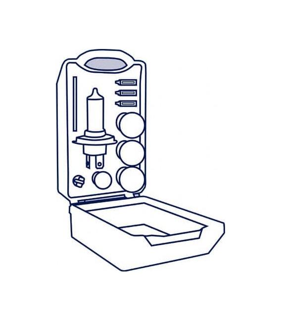 MiniBox 12V CLKM H7 ALBM 64210 Ersatz-Autolampen-Kit – foto