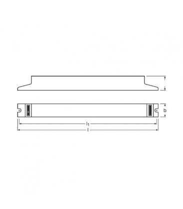 Alimentatore elettronico DALI 2x36W 220V T8 Quicktronic Intelligente 6571-5079