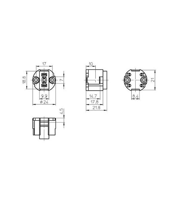 Premium Quality Lampholder Base G9 – photo