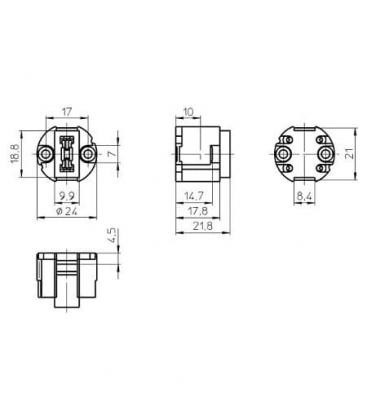 Premium Quality Lampholder Base G9 7029-5588