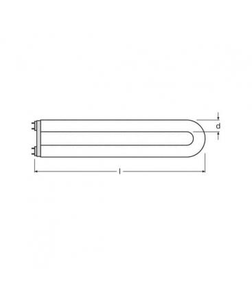 L 36W 830 U LED Light Bulb 7313-6714