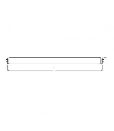 Lampada fluorescente 16W 830 G13 - 720 mm 7422-7037