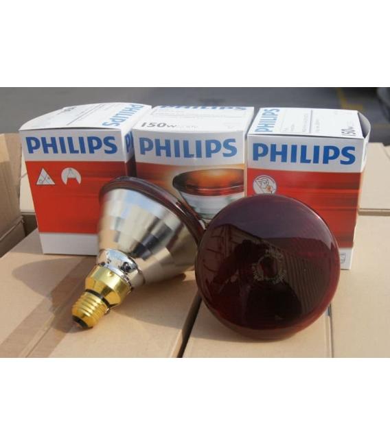 Infrarotlampe Par38 150W E27 Rot IR Healthcare – foto