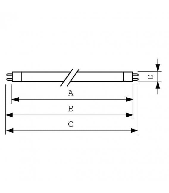 11W G5 Lamp BL TL - UV-A Actinic Light – photo