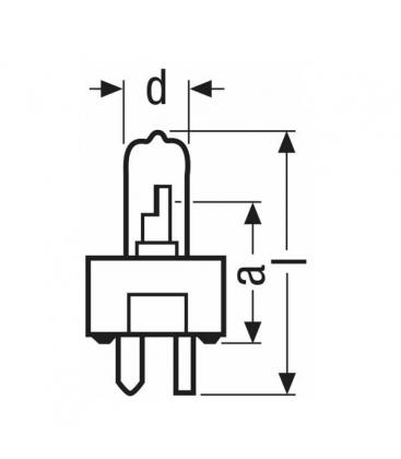 EXL 30W 6.6A GY9.5 - Lamp 64322 for Airfield Illumination 7666-7839