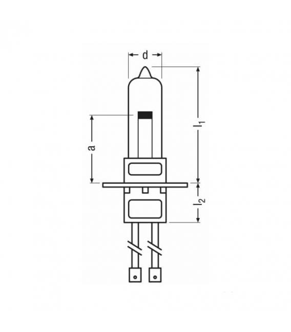 45W Lamp 64317 C 45 15 PK30d - Airfield – photo