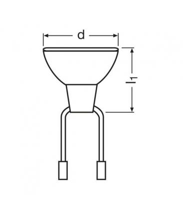 Lampada IRC A 48 64337 - Lampadina durevole da 48W per campi di volo 7705-7980