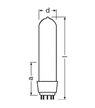 Découvrez la lampe unique He 10 55W 60V Pico9 - Spectroscopy Essential 7749-8108
