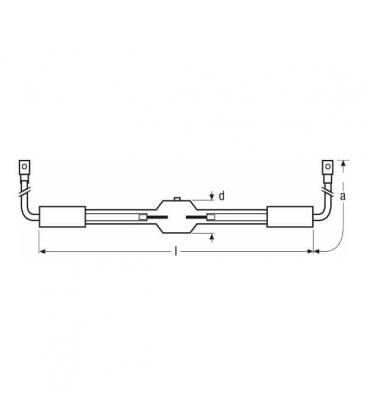HTI 2500W DEL S25.5 - Lampe spéciale performance 7829-8419