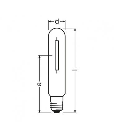 Sodium Lamp NAV-T 400W E40 - 277-857