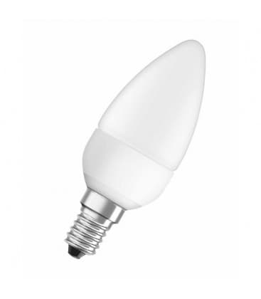 Bombilla LED Vela Clásica 4W Blanco Cálido E14 Lámparas 7937-8713