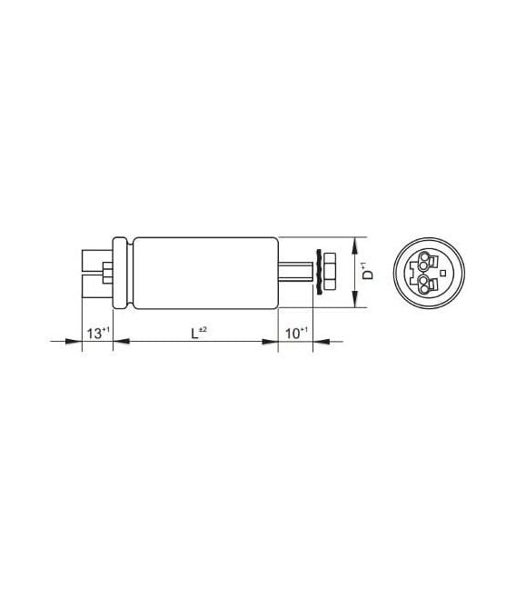 Condensateur VS 32mF Haute Tension - Condensateurs – Photo