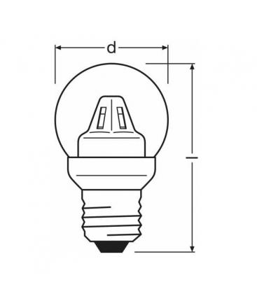 Star Mini P 15 2W WW 220V E27 - LED-Lampe für klassische Beleuchtung. 7969-8785
