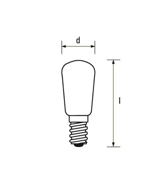 AB 15W E14 Matt Light Bulb - Household Appliance – photo