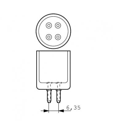 Sterilizacijska sijalka UV-C TUV 325W HO xpt se G10.2q z visokim izkoristkom 8200-9473
