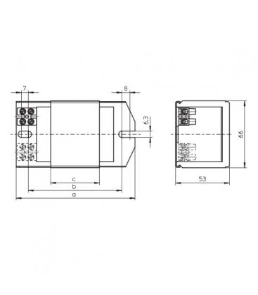 Ballast Q250.528 220V Magnetic HM 8307-9848