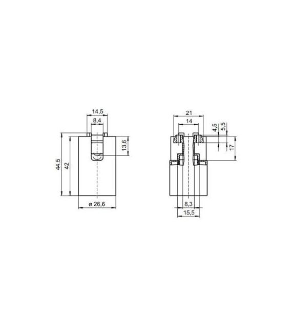 64001 Douille - Qualité supérieure E14 – Photo