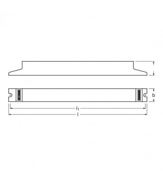 QTP-DL Vorschaltgerät 2x55W Professional - Elektronisch GII – foto