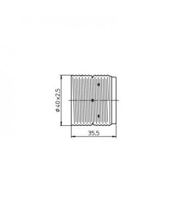 Casquillos Plain 83227 - Mejore su portalámparas E27 8329-9900