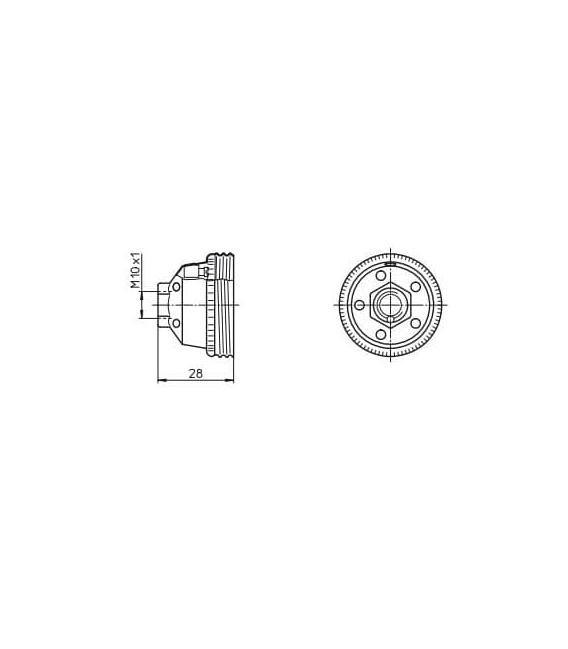 80343 Capuchon pour douille E27 - Accessoire d'éclairage unique – Photo
