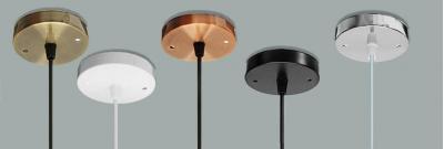 Decorative Ceiling Rosettes and Cups for Hanging Light Fixtures