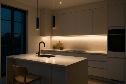 Iluminación de cocinas